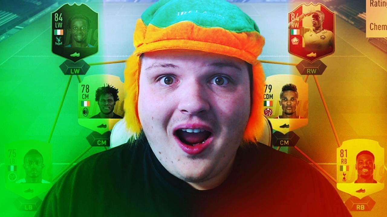 Using a FULL IRISH team in FIFA 19 FUT Champs...