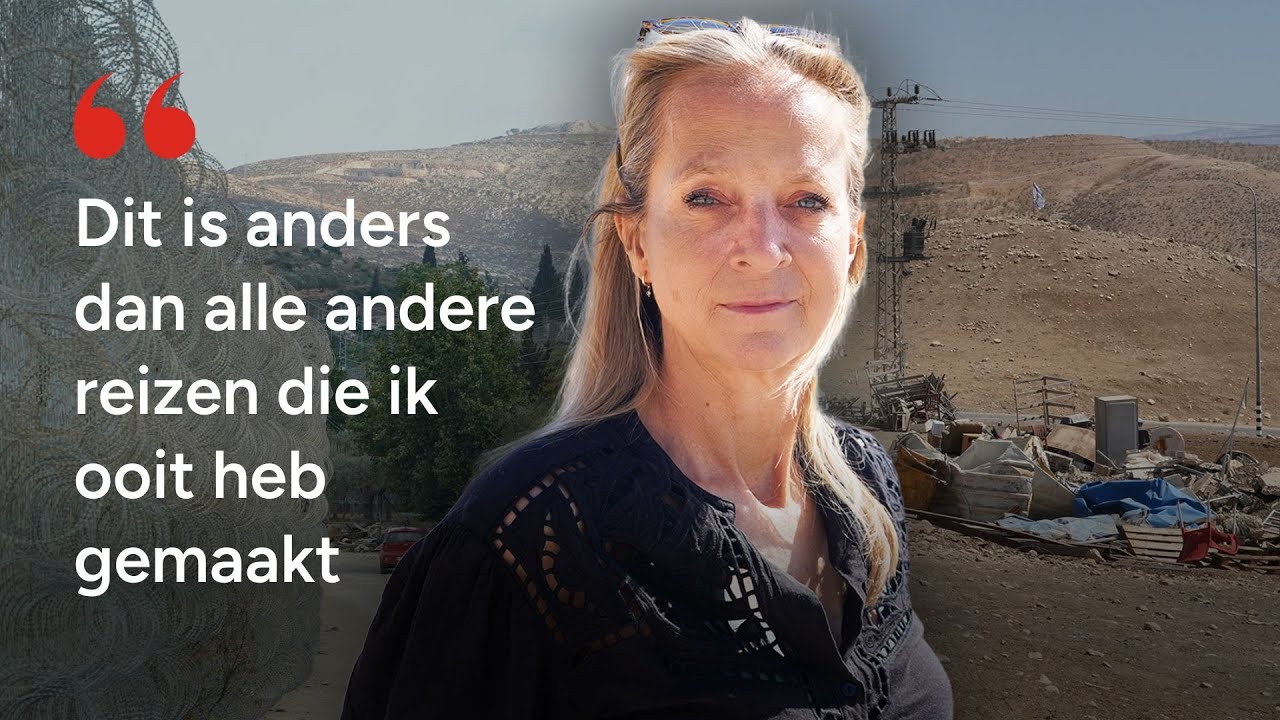 Floortje Dessing ziet de gevolgen van het geweld op de Westelijke Jordaanoever | Rode Kruis