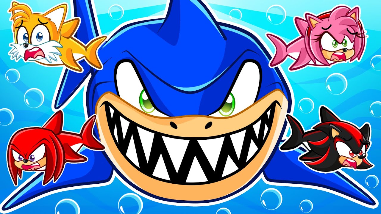 SONIC VIROU O MAIOR TUBARÃO do ROBLOX!!!