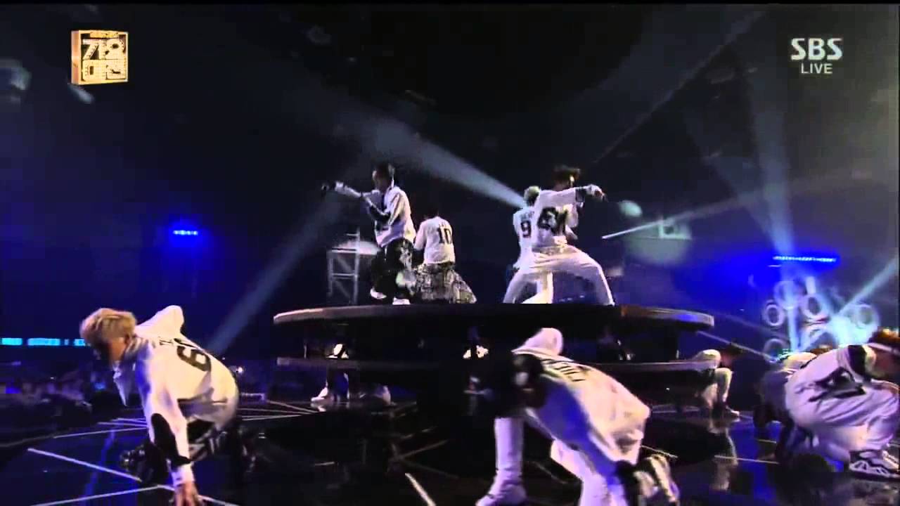 EXO - Growl (Sehun, Luhan, Lay, Kai) @SBS