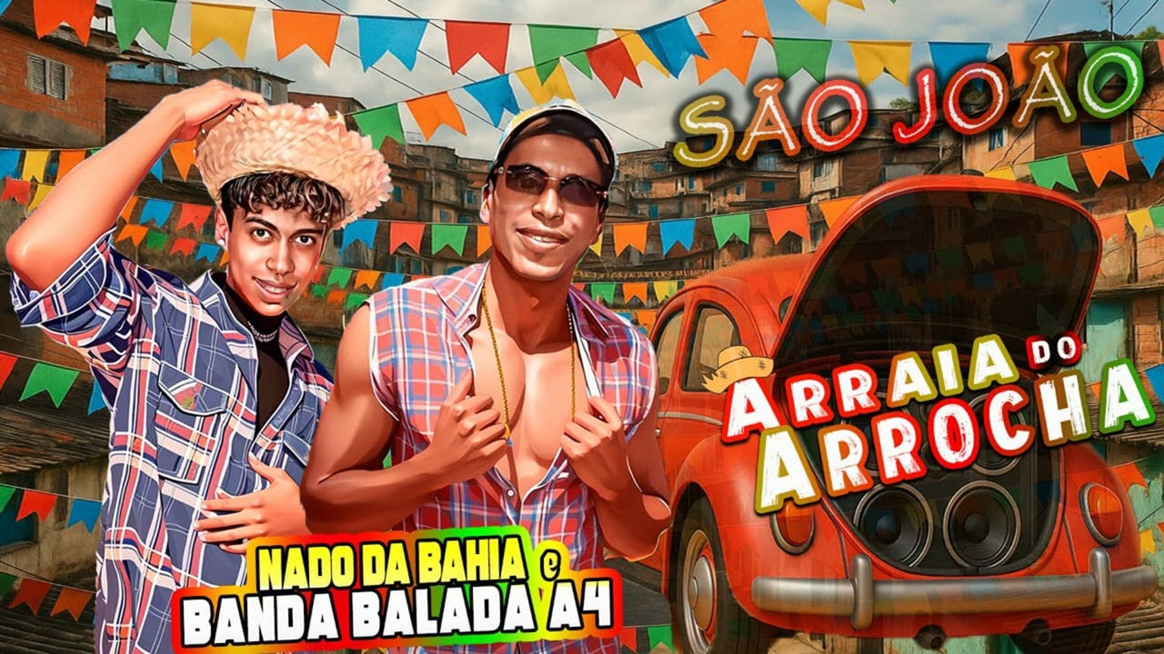 Nado da Bahia e Banda Balada A4 - ARRAIÁ DO ARROCHA (CD COMPLETO) #sãojoão