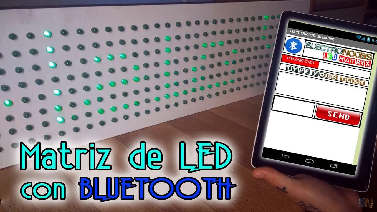 PR#22 Matriz de LEDs - ahora con Bluetooth