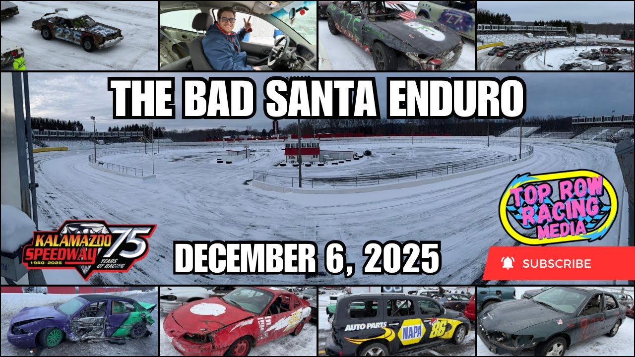 12/06/25 | FULL PROGRAM | Evil Elf Enduro 100 & Bad Santa Enduro 200 | Kalamazoo Speedway
