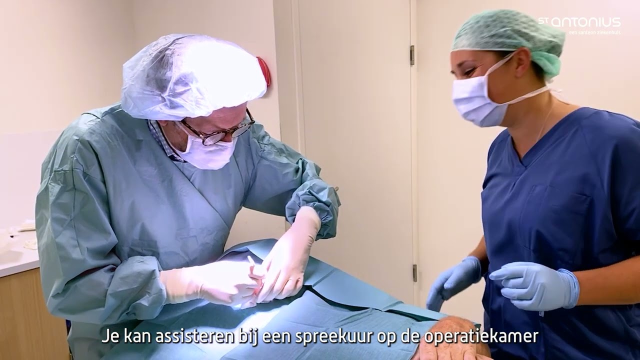 Werken als doktersassistent op de poli Dermatologie I St. Antonius Ziekenhuis