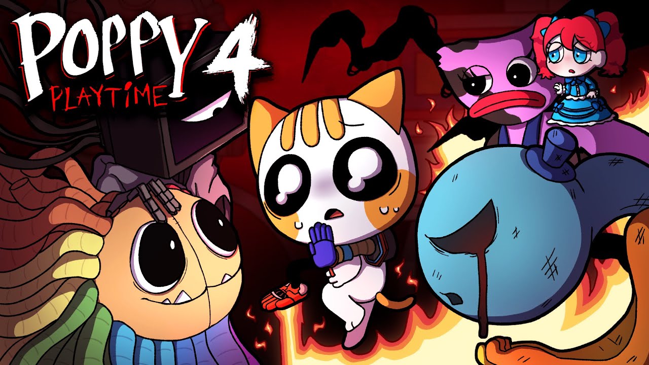 Escape! Poppy Playtime Chapter 4 VS MOYAM | COMPLETE EDITON Animation