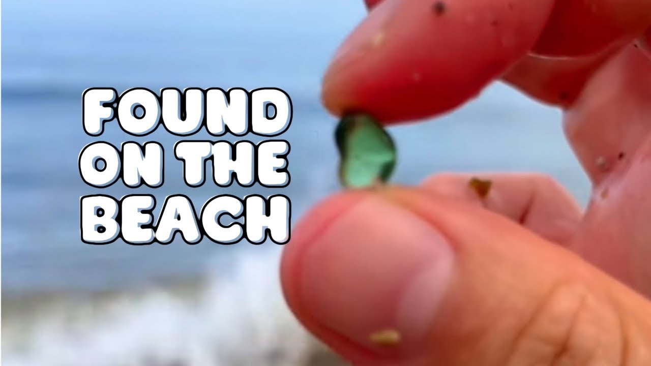 Went Sea glass hunting! What we found on THIS beach?! 
