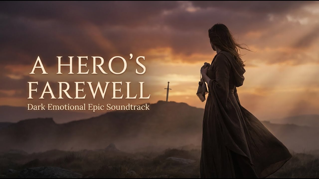 A Hero’s Farewell | Calm Dark Emotional Epic Music (Vocal & Cello Soundtrack)