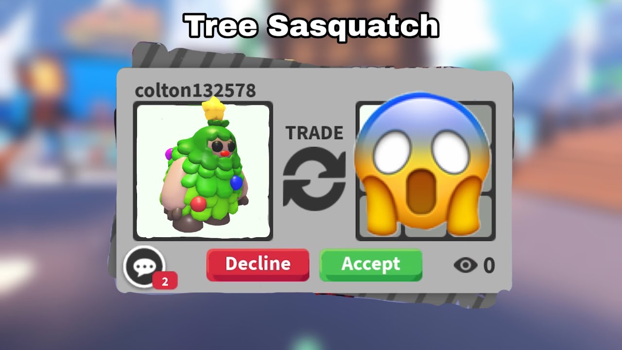 What People Trade for *NEW* TREE SASQUATCH (Adopt Me!)