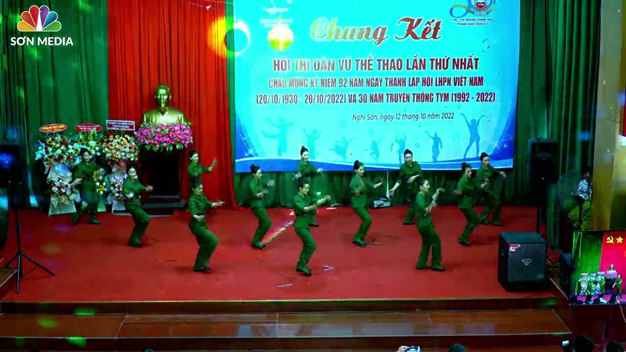Xuân Chiến Khu| Chung kết dân vũ|xã Trường Lâm| Thị xã nghi Sơn,Thanh Hóa|Sơn Media 0977038028