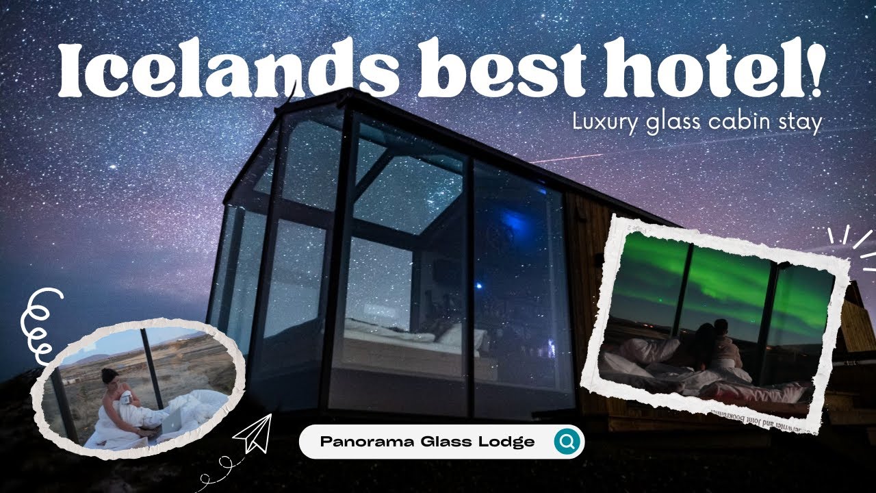 The best hotel in Iceland to watch the Northern Lights: Panorama Glass Lodge! 🌌 Iceland Roadtrip E5!