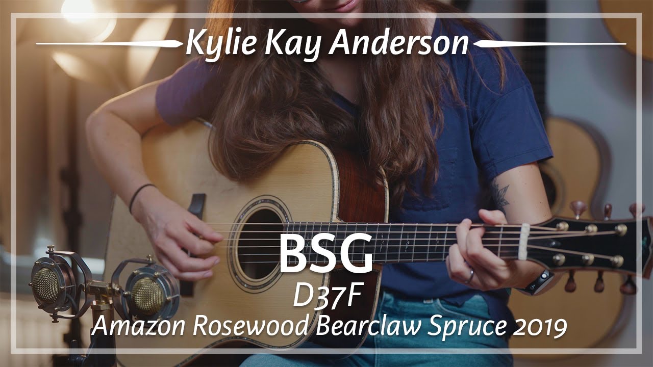 BSG D37F Amazon Rosewood Bearclaw Spruce 2019 played by Kylie Kay Anderson | Demo
