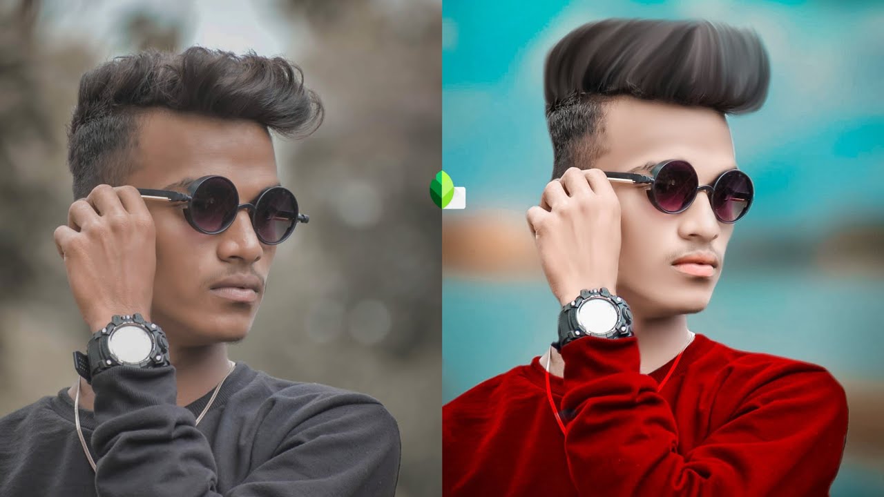 Snapseed Hair Style Editing || Snapseed Hair + Face White Photo Editing