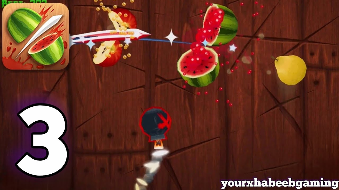 Fruit Ninja - Gameplay Walkthrough Part 3 - Classic (iOS, Android)