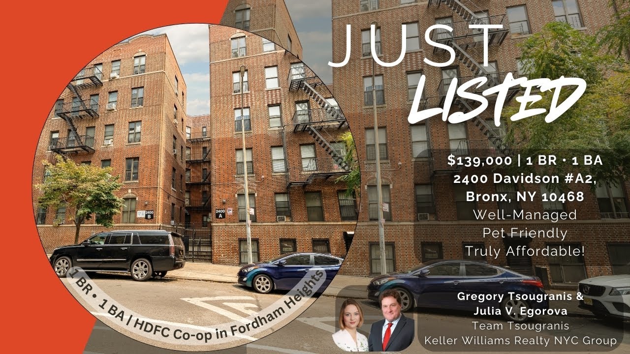 2400 Davidson Ave Unit A2 🔑 Own Your Co-op for Less Than $1,500/month 🤩