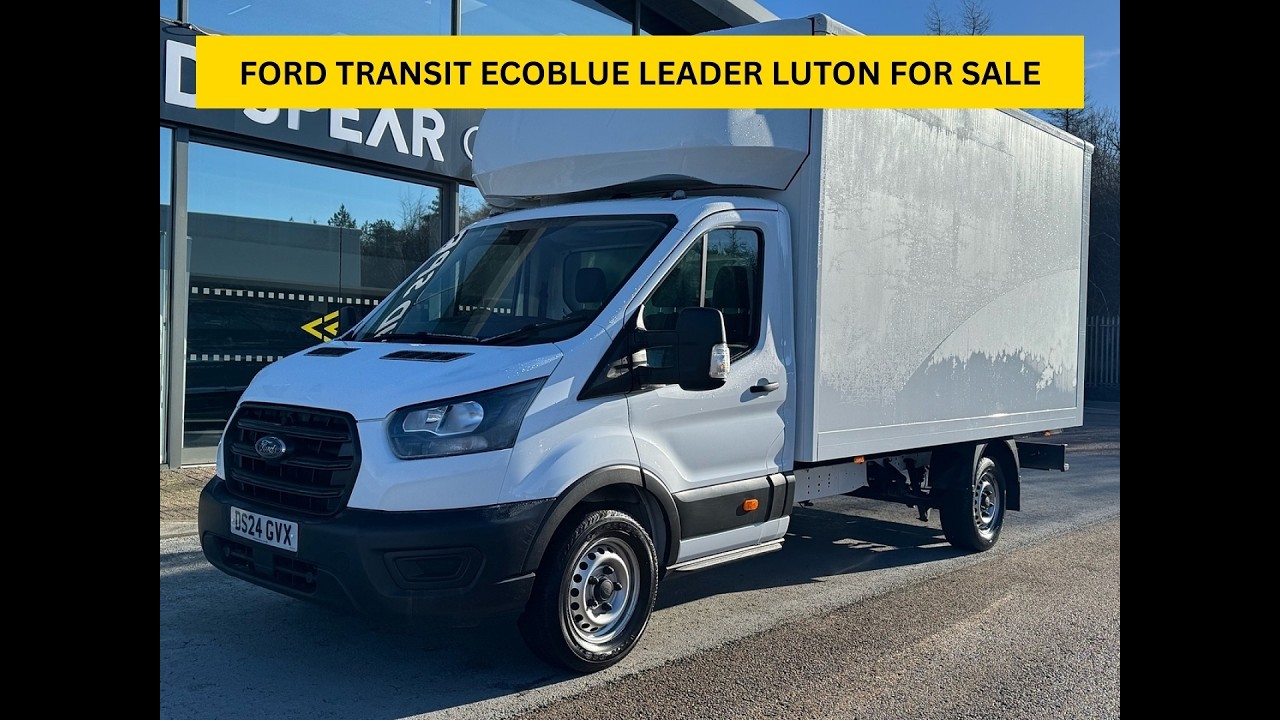 FORD TRANSIT ECOBLUE LEADER LUTON FOR SALE