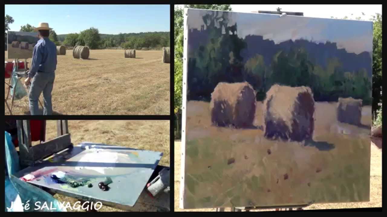José SALVAGGIO plein air painting 02