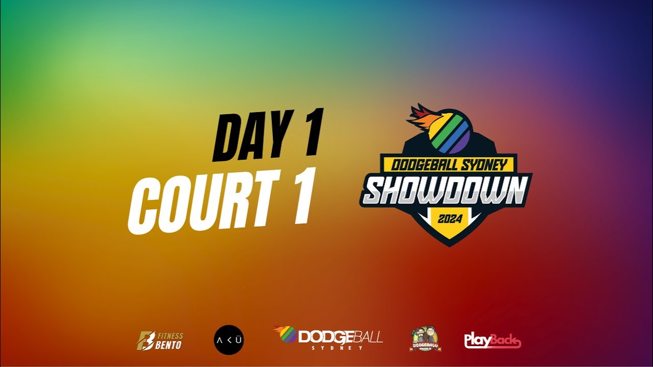 2024 Dodgeball Sydney Showdown - Day 1 | Court 1