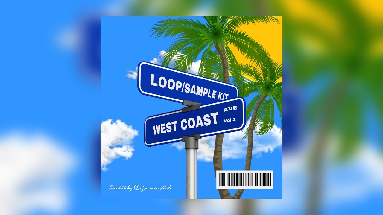 Melodic West Coast Rnb Loop Kit “West Coast Ave” VOL.2 BUNDLE 80+ Loops (Blxst, KalanFrfr, 03Greedo)