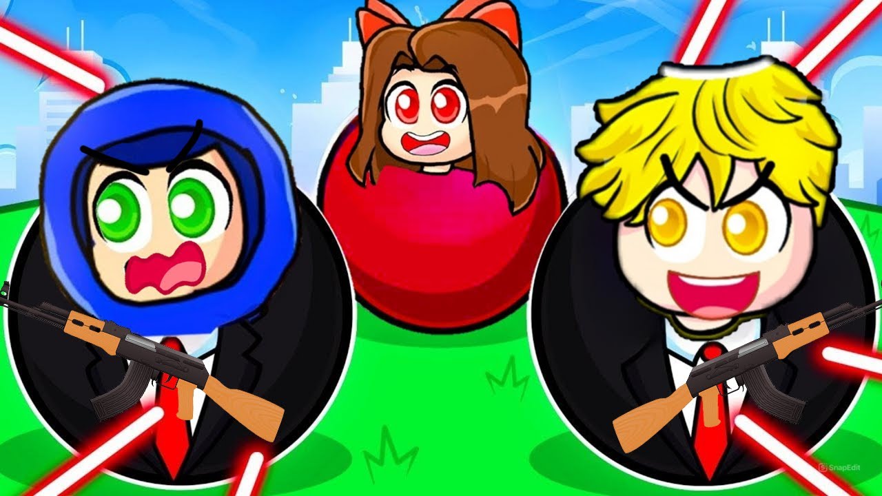 Protect The President In Roblox BALL Eating Simulator 😱