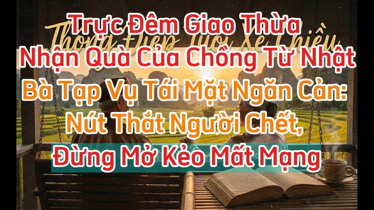 TRỰC ĐÊM GIAO THỪA NHẬN QUÀ CỦA CHỒNG TỪ NHẬT BÀ TẠP VỤ TÁI MẶT NGĂN CẢN NÚT THẮT NGƯỜI CHẾT ĐỪNG MỞ