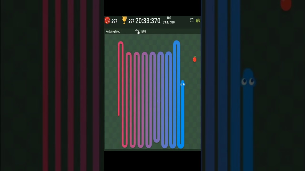 Beating Google Snake World Record!  #googlesnake  #speedrunning #snake #speedrun #snakegame #gaming