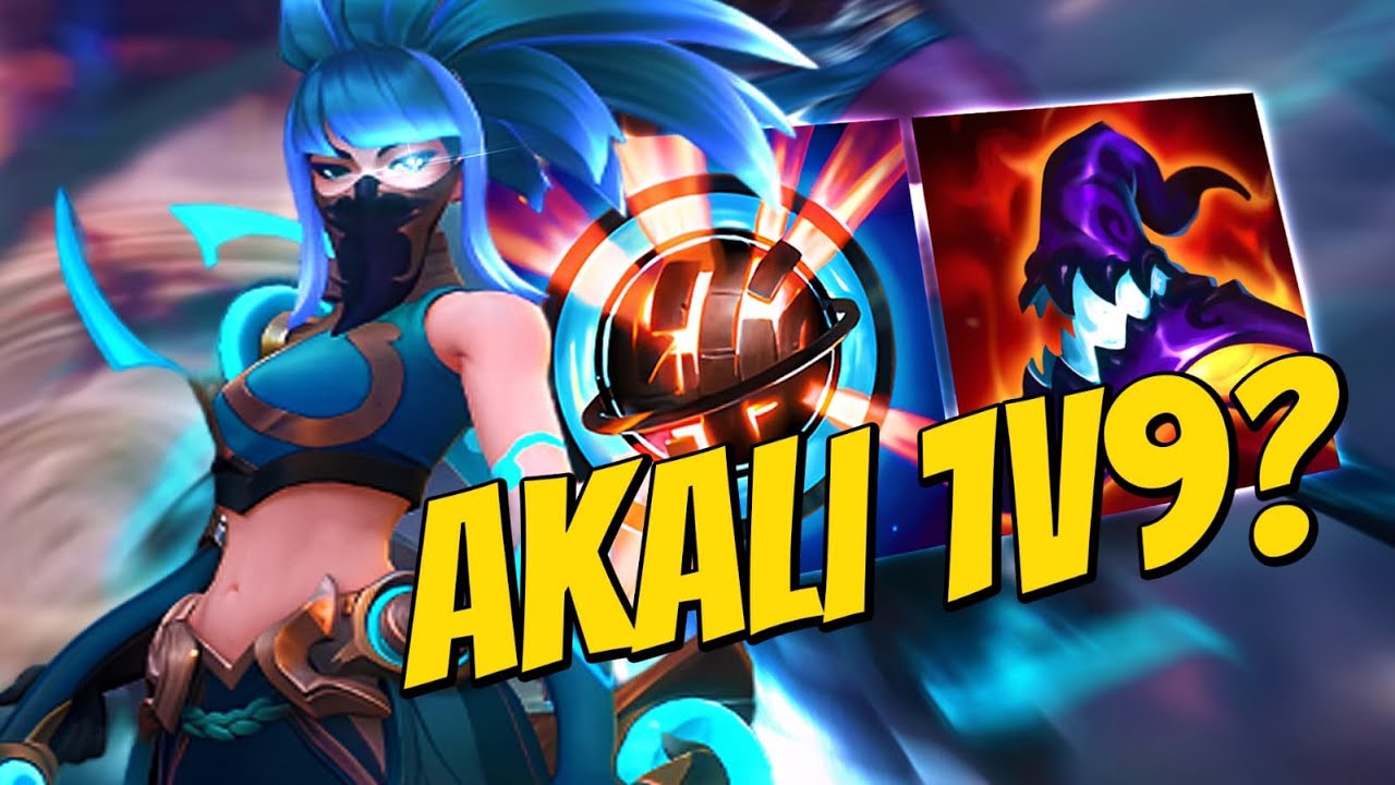 AKALI É O CHAMPION MAIS BROKEN DO MID! LOL WILD RIFT