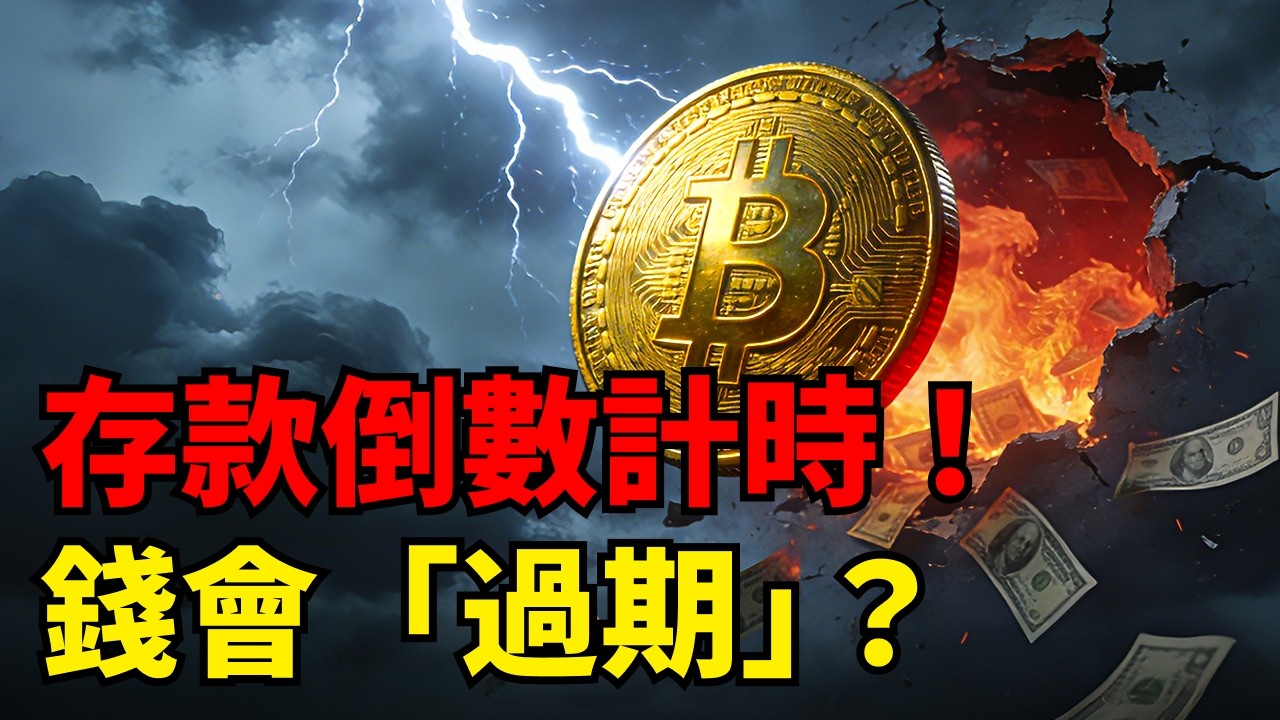 現金將成歷史？央行數位貨幣(CBDC)驚人內幕！你的存款可能會有「過期時間」？#加密貨幣 #CBDC #央行數位貨幣 #比特幣