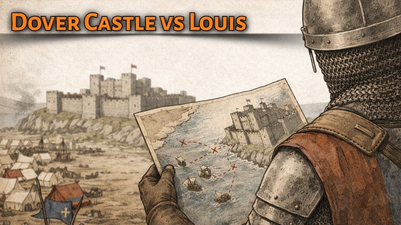 Dover Castle vs Louis: Why the Siege Failed (Logistics, Not Bravery)