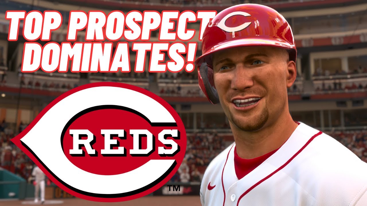 TOP PROSPECT DOMINATES! MLB THE SHOW 24 CINCINNATI REDS FRANCHISE EPISODE 85!