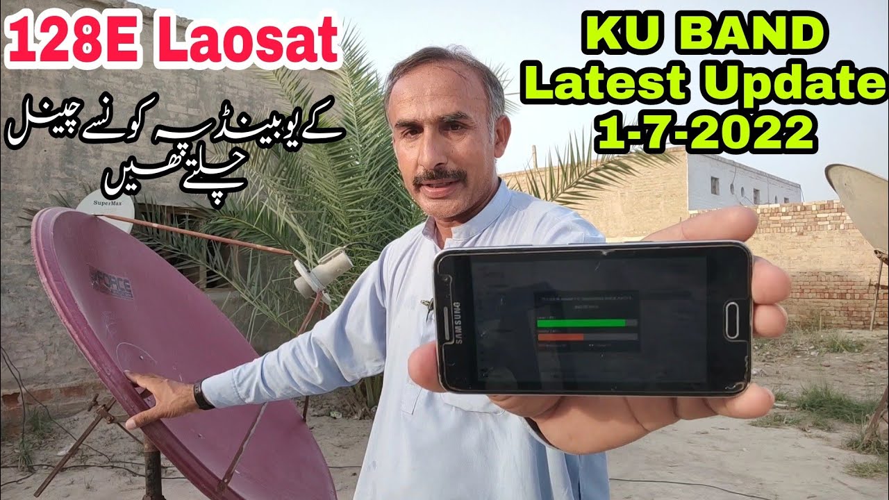 128E Laosat Ku Band Satellite Latest Update 1-7-2022.