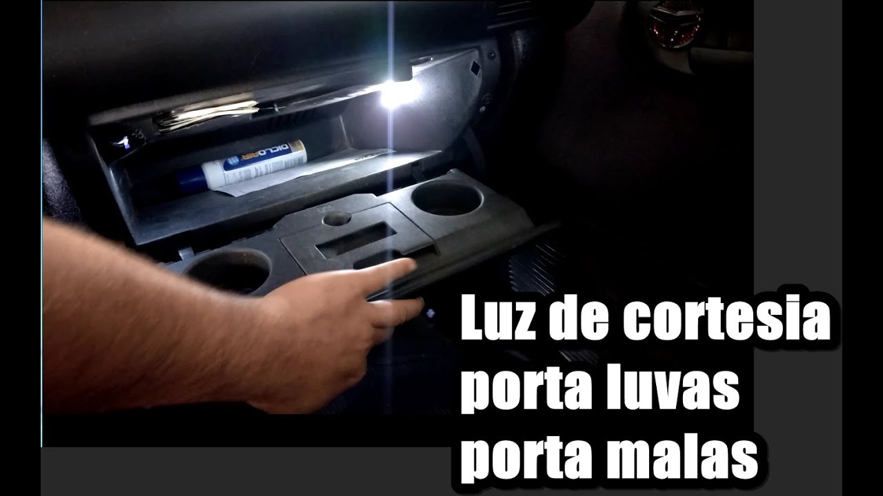 Como instalar luz no porta luvas GM Corsa Wind