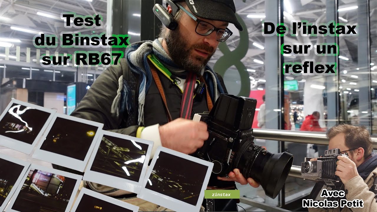 Le Binstax : mettre un dos instax pour remplacer la pellicule ft 