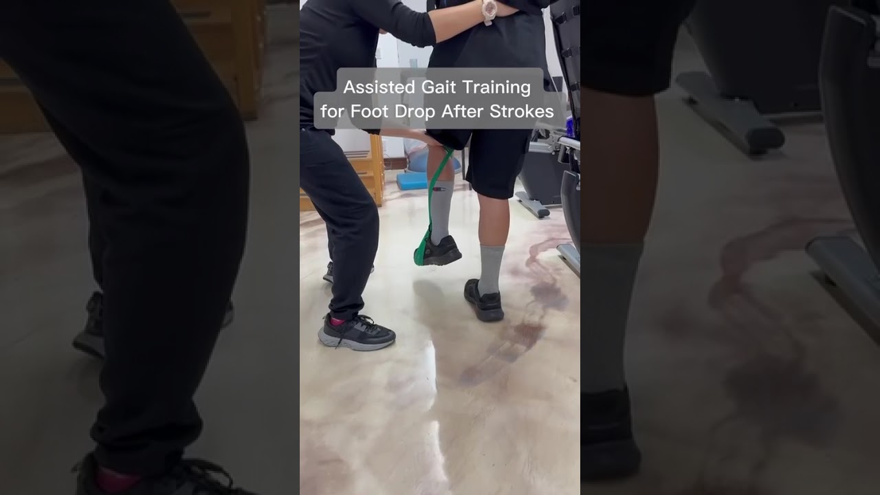 Assisted Gait Training for Foot Drop After Stroke