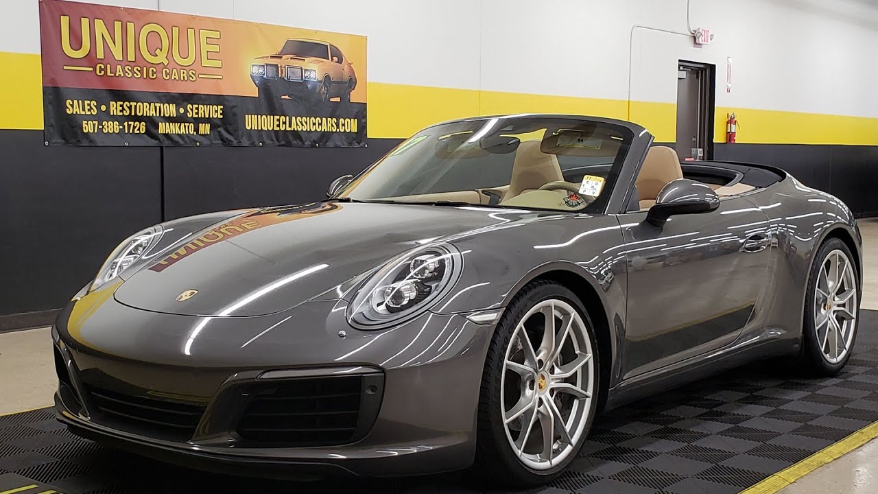 2017 Porsche 911 Carrera Cabriolet | For Sale - $84,900