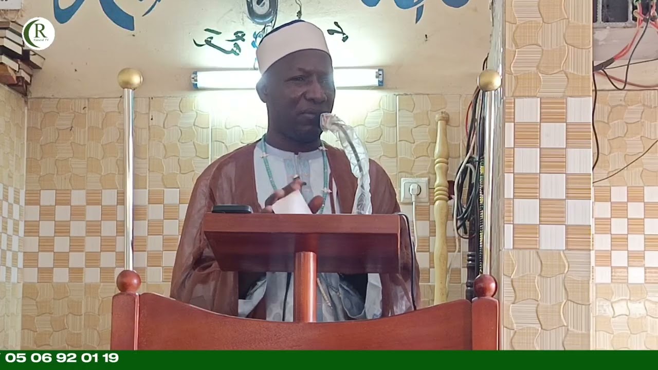 Sermon de vendredi avec l'imam Traoré fousseni 