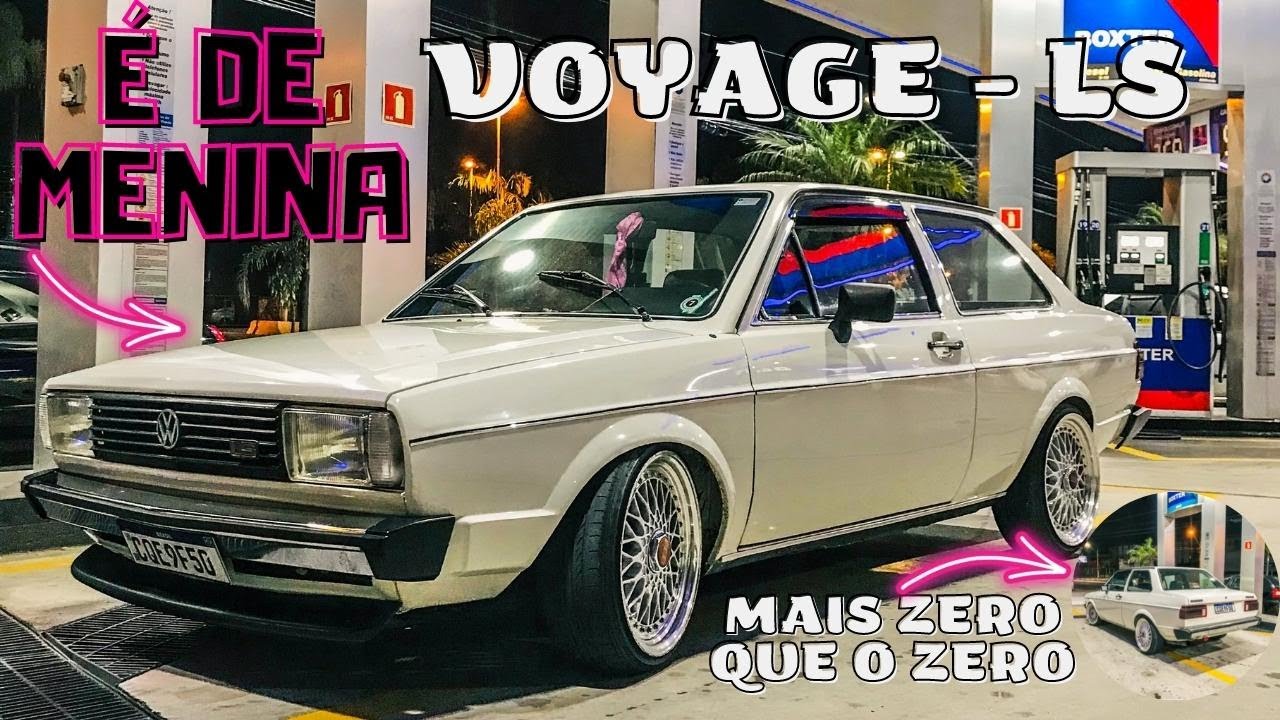 É DE MENINA !!! VOYAGE LS REBAIXADO E RODAS BBS #flagrasoconner