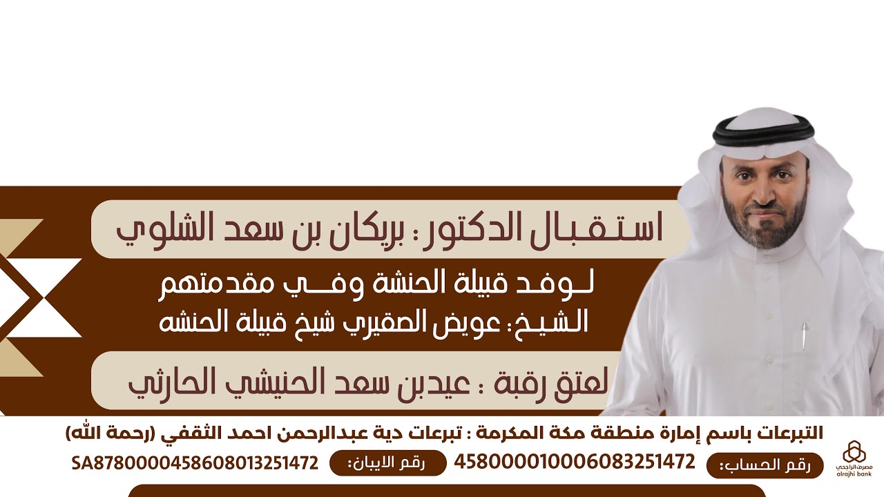 ضيافة الدكتور / بريكان بن سعد الشلوي لوفد قبيلة الحنشه ١٤٤٦/٩/١٣ هـ 📍 الطائف