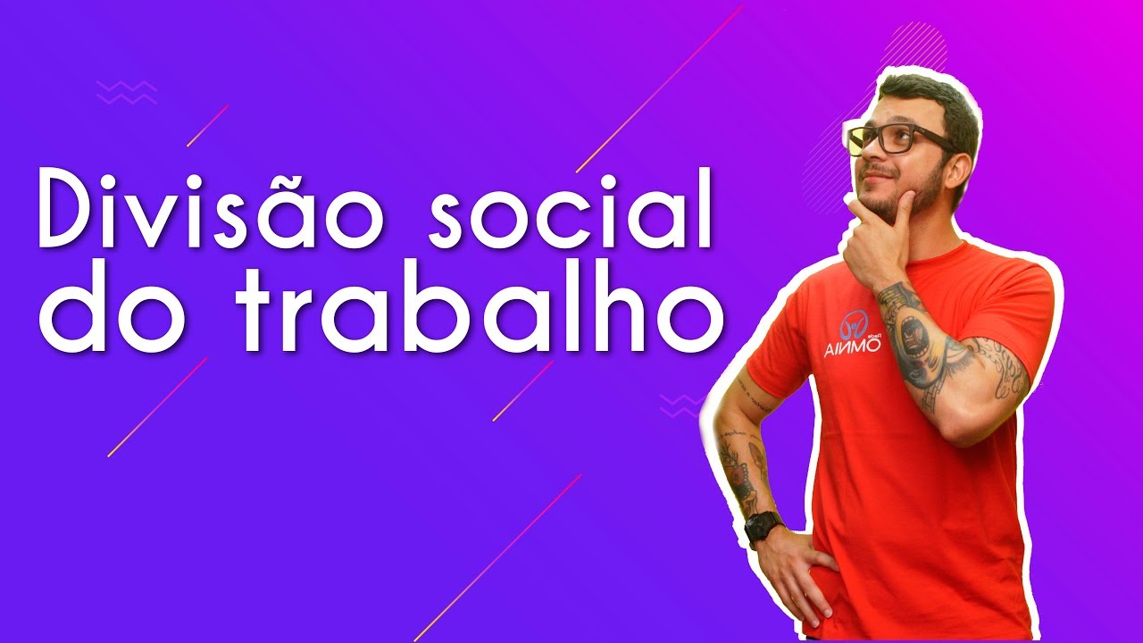 Divisão social do trabalho - Brasil Escola