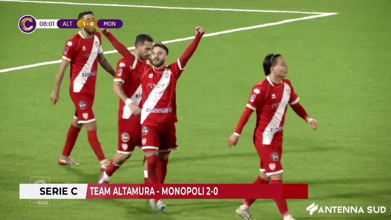 6 FEBBRAIO 2026 - SERIE C: TEAM ALTAMURA - MONOPOLI 2-0