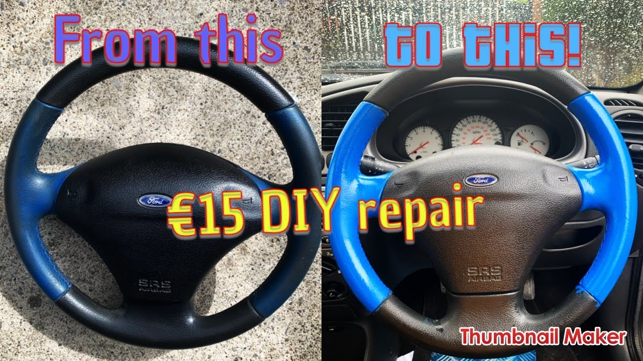 REFURBISHING A ZETEC-S STEERING WHEEL FOR UNDER &pound;15