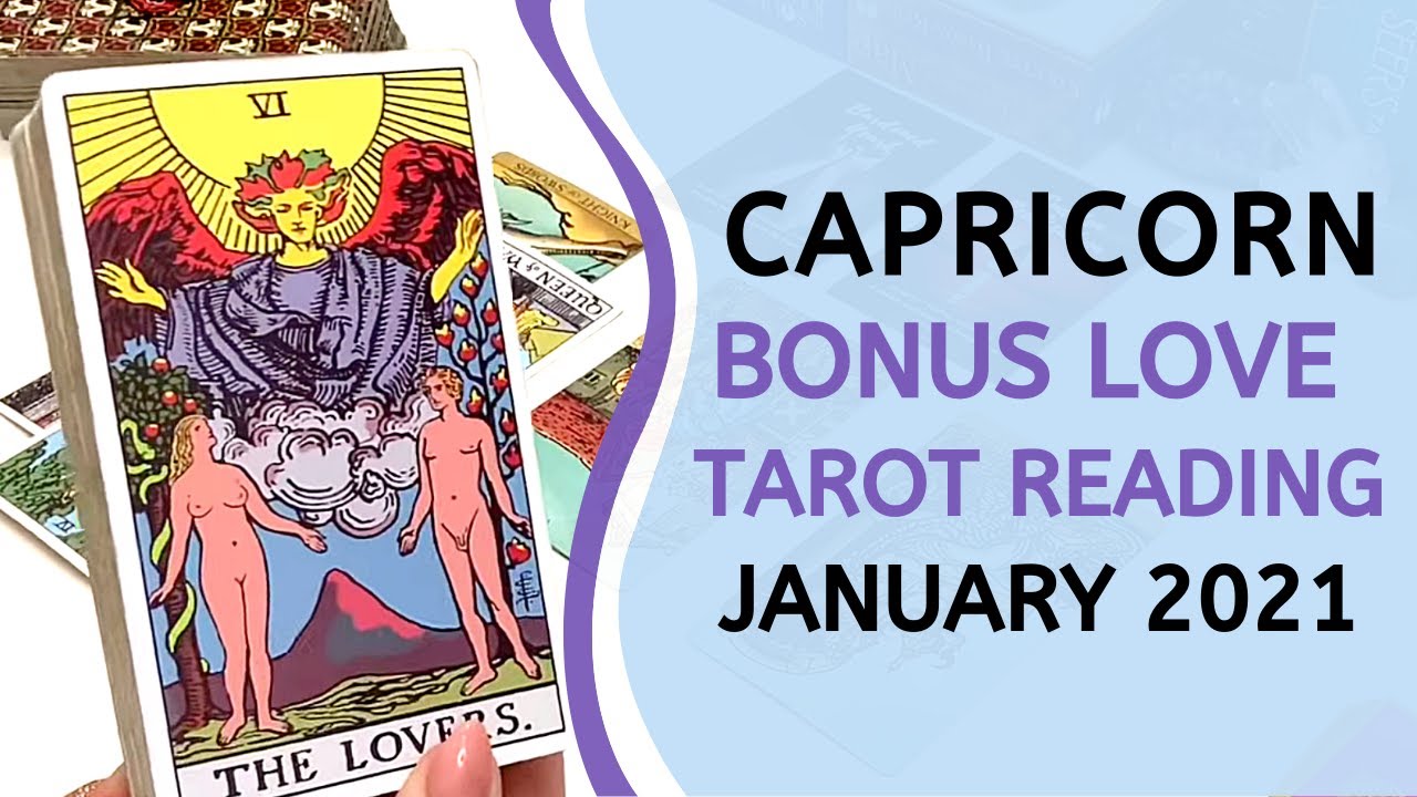 CAPRICORN BONUS ❤️ They Wanna Talk! Can't Live with Their Guilt 😔 ~ Love Tarot Reading January 2021