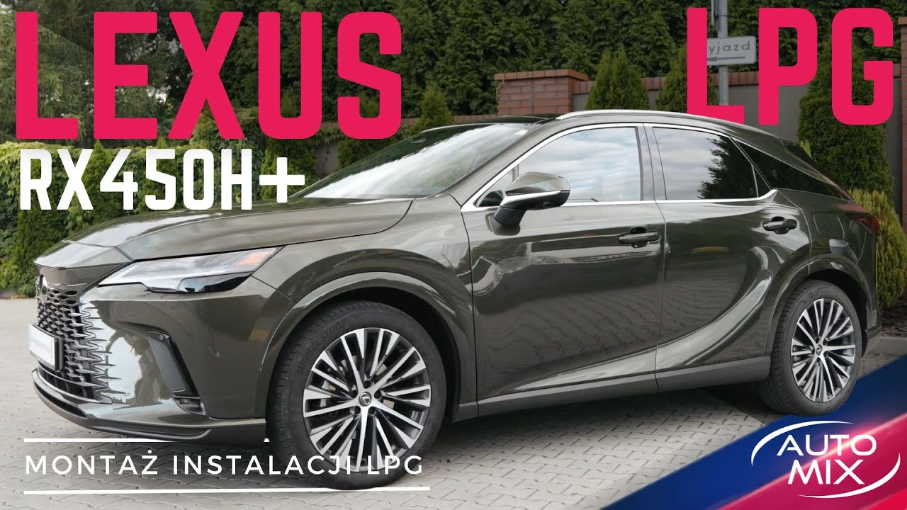 Czy hybryda plug-in może palić 8 litr&oacute;w LPG? Lexus RX 450h+ zaskakuje!