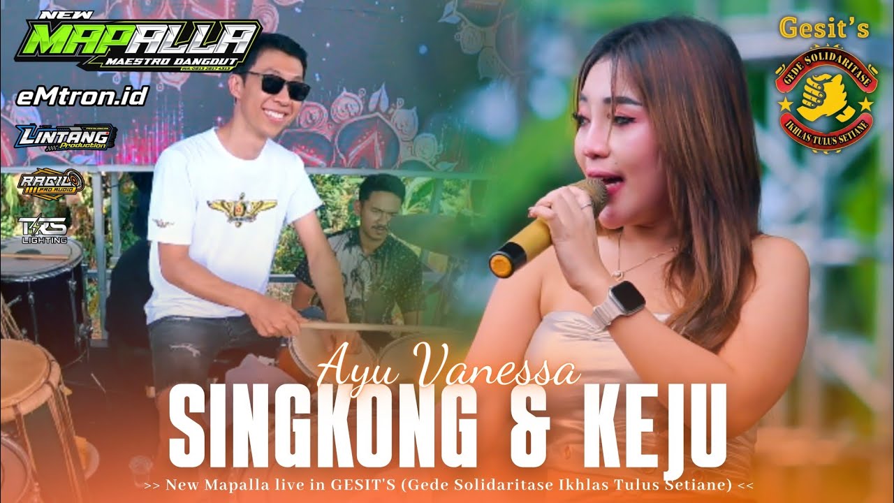 SINGKONG & KEJU - AYU VANESSA || NEW MAPALLA live GESIT'S 2025
