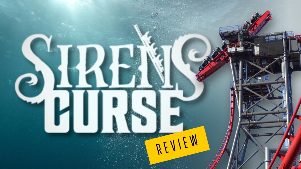 NEW TILT COASTER! Siren's Curse Opening Day Vlog & Review - Cedar Point