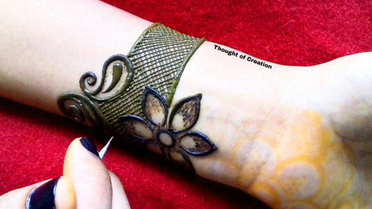Karwa Chauth Special Floral Mehndi Design for Hands| Thought of Creation
