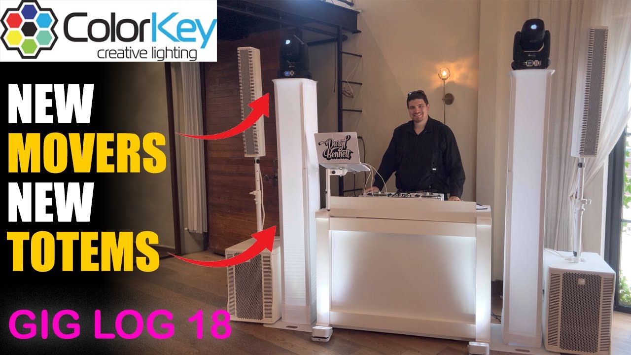 NEW Colorkey Movers and Totems - DJ Gig Log 18