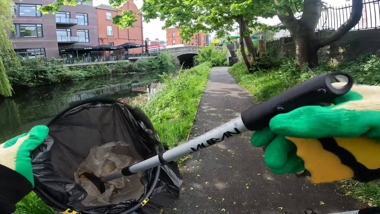 The Grand Canal - Dublin City┃Part 1┃Litter Pick Walking Tour┃4K 60fps UHD