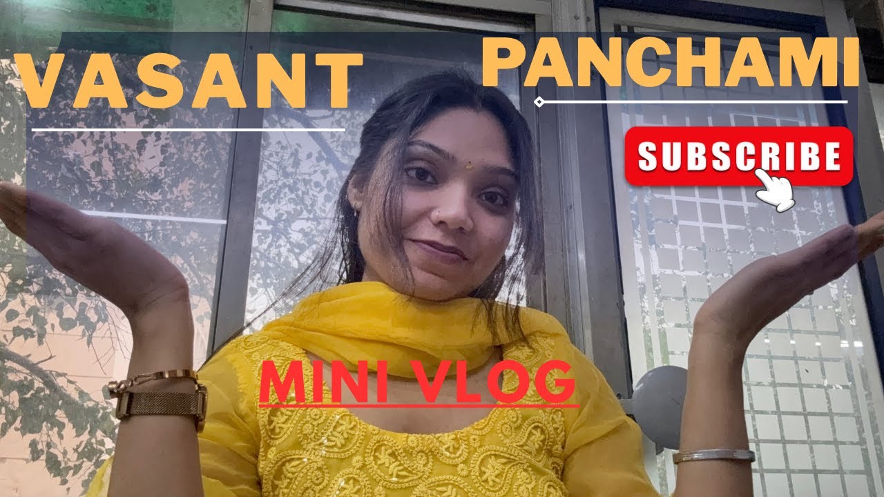 Rainy Vasant Panchami Day 💛☔ | A Boring Day without Students 😫