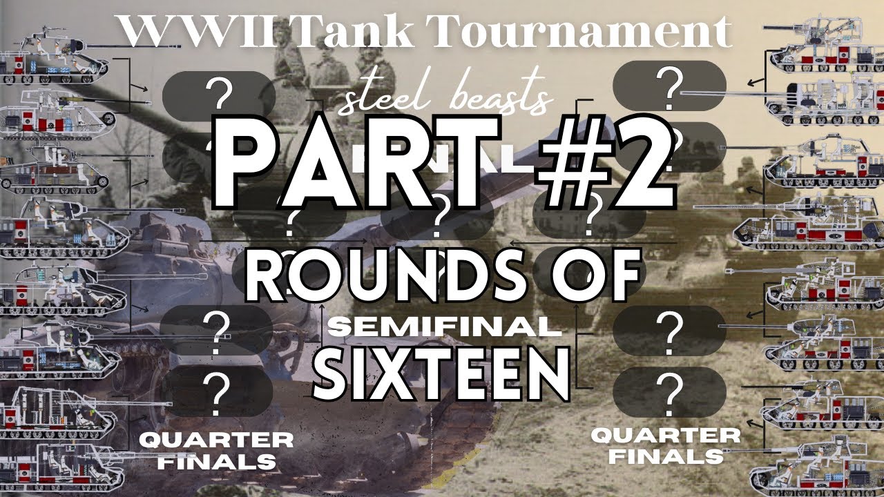 Part #2 STEEL BEASTS-TANK TOURNAMENT-People playground