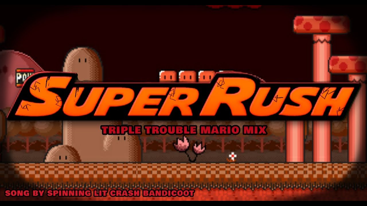 [FNF] Super Rush (Triple Trouble Mario Mix)